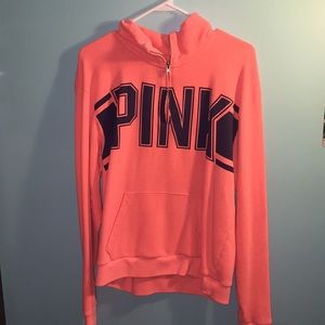 🌿Victoria's Secret PINK quarter zip🌿